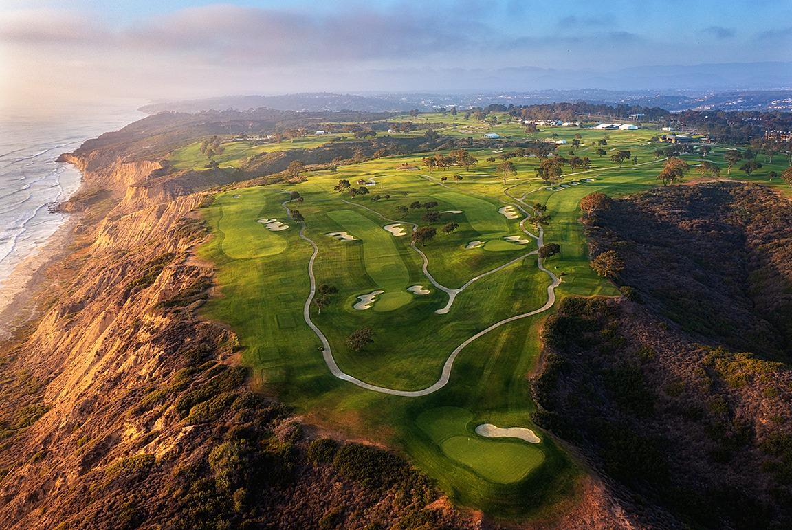 Torrey Pines South Course sunrise